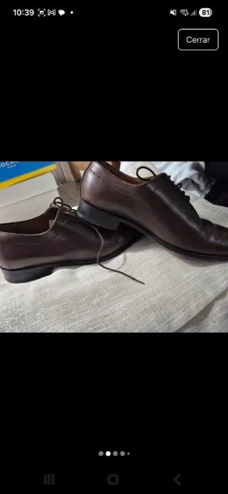 Zapatos Finsbury Marrones Hombre