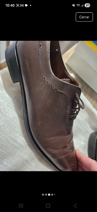 Zapatos Finsbury Marrones Hombre