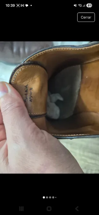 Zapatos Finsbury Marrones Hombre