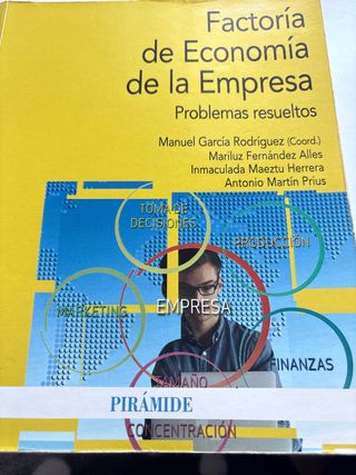 Factoría de Economía de la Empresa: Problemas r...