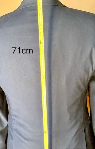 Abito uomo blu completo 3 pezzi tg46