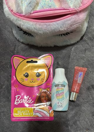 Set Regalo Niñas Unicornio y Barbie