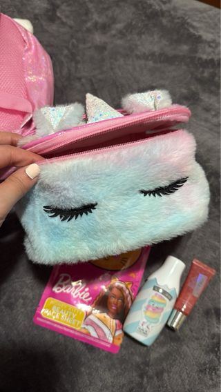 Set Regalo Niñas Unicornio y Barbie