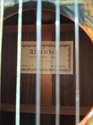 Alhambra 5p Guitarra Clásica