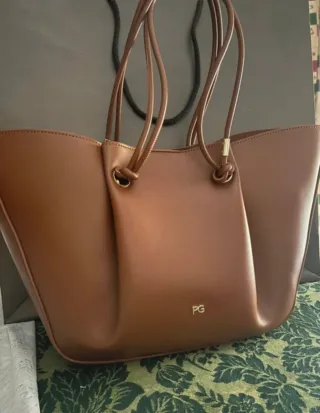 Bolso Purificación García Marrón