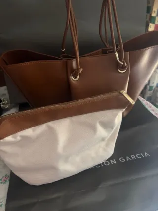 Bolso Purificación García Marrón