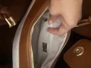 Bolso Purificación García Marrón