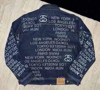 Chaqueta vaquera Stussy Worldwide