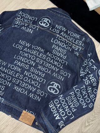 Chaqueta vaquera Stussy Worldwide