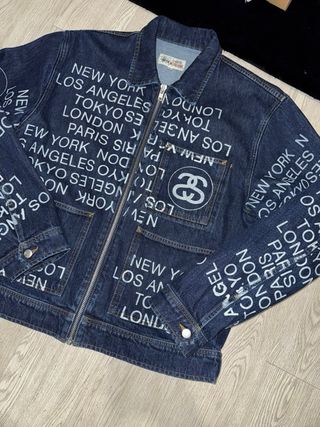 Chaqueta vaquera Stussy Worldwide