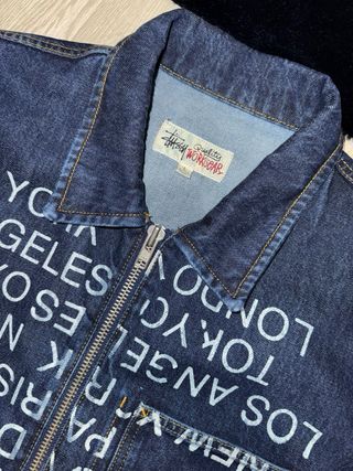Chaqueta vaquera Stussy Worldwide