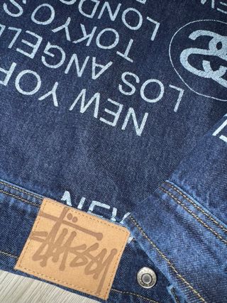 Chaqueta vaquera Stussy Worldwide