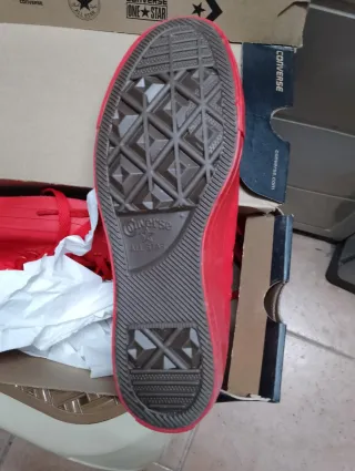 Converse Rosse Taglia 39