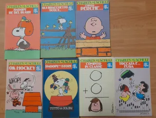 Lotto fumetti Charles M.Schulz BUR anni 70/80