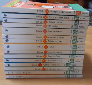 Lotto fumetti Charles M.Schulz BUR anni 70/80