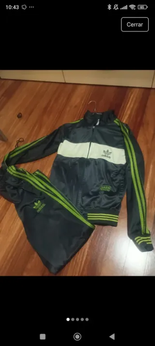 Chándal Adidas Chile 62 Verde Talla M