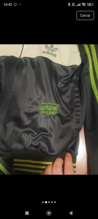 Chándal Adidas Chile 62 Verde Talla M