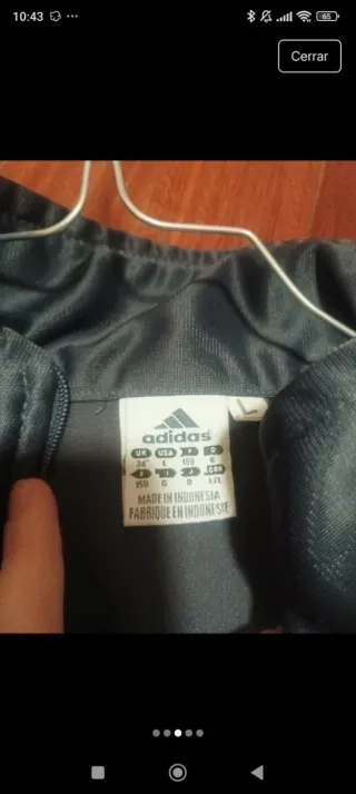Chándal Adidas Chile 62 Verde Talla M