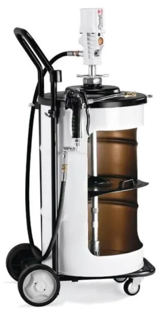 Equipo de engrase móvil 50 kg