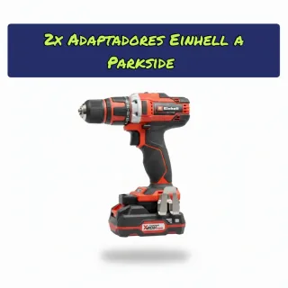 ㊙️2x Adaptadores Einhell a Batería Parkside㊙️