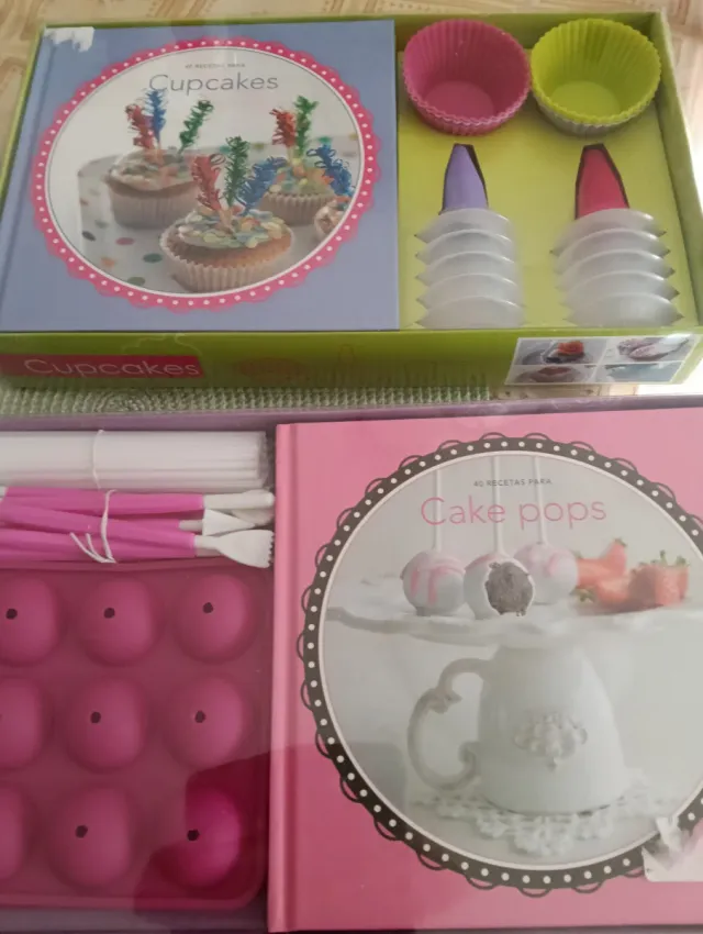 Kit de confeitaria para cupcakes