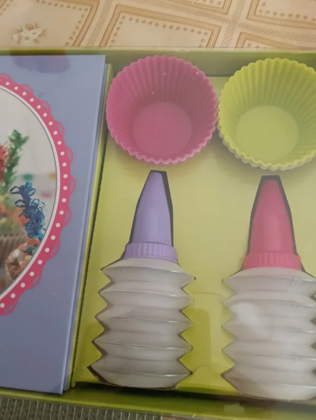 Kit de confeitaria para cupcakes