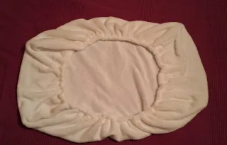 Juego de sábanas de coralina para minicuna