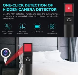 Detector de Camaras Espia y Localizadores GPS