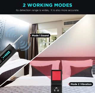 Detector de Camaras Espia y Localizadores GPS