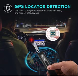 Detector de Camaras Espia y Localizadores GPS