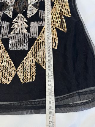 Camiseta NU manga larga lentejuelas S