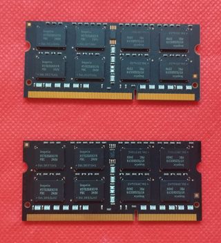 2x Módulos Hynix 4GB DDR3 SoDIMM. Solo envío.