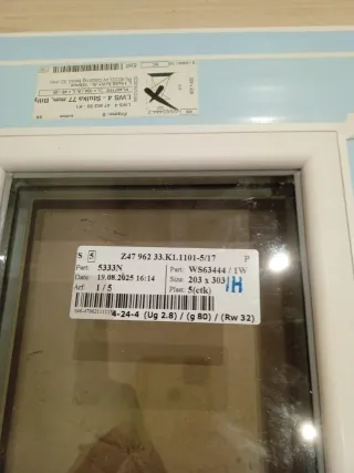 Ventana PVC Oscilobatiente