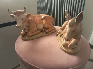 Bue e asinello statuine presepe