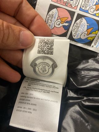 Giubbotto Moncler Uomo Nero