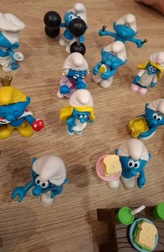 Lotto Puffi Peyo 2009/08 Jakks Lafig