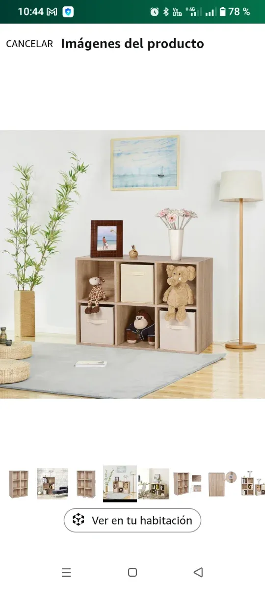 Librería Estantería Roble