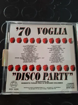 CD '70 Voglia Disco Party Compilation