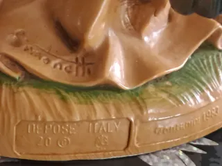 Angelo presepe in legno