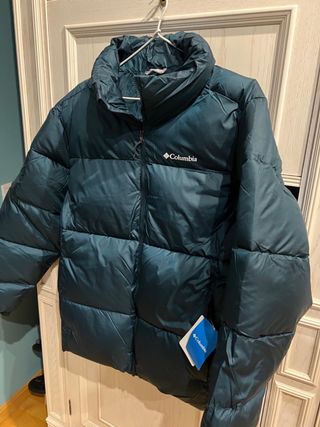 Parka Columbia Verde Talla L nuevo