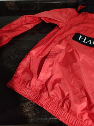 Hackett Cazadora Roja Talla 16 equivale a una S