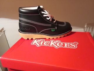 Botines Kickers Azul Navy Talla 40 Nuevos