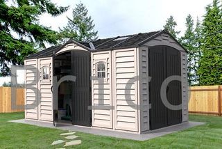 Caseta PVC Apex Pro Plus 246x476x234 cm - Duramax