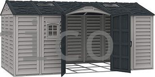 Caseta PVC Apex Pro Plus 246x476x234 cm - Duramax