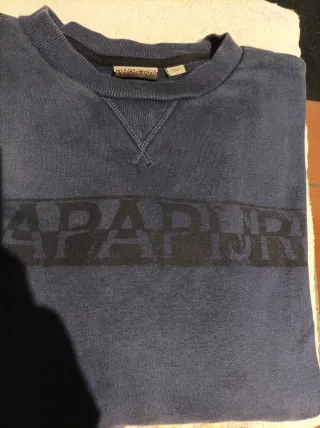 Sudadera Napapijri Azul y vans 42 Originales