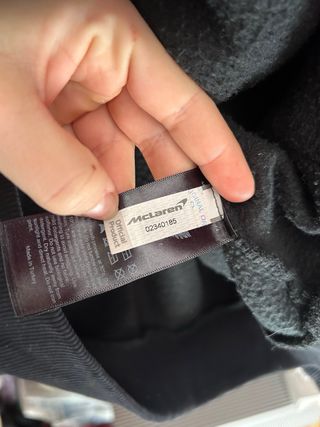 Sudadera McLaren Triple Corona Negra