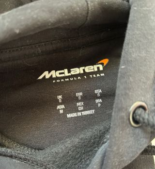 Sudadera McLaren Triple Corona Negra