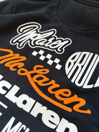 Sudadera McLaren Triple Corona Negra