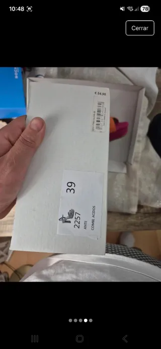 Tacones Laura Naranja y Rosa