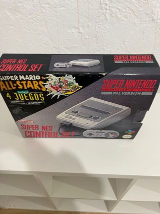 Super Nintendo + Super Mario All-Stars